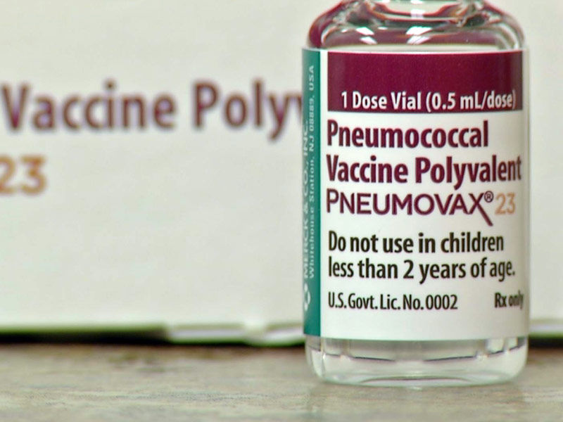 Pneumovax, recommended for adult vaccination